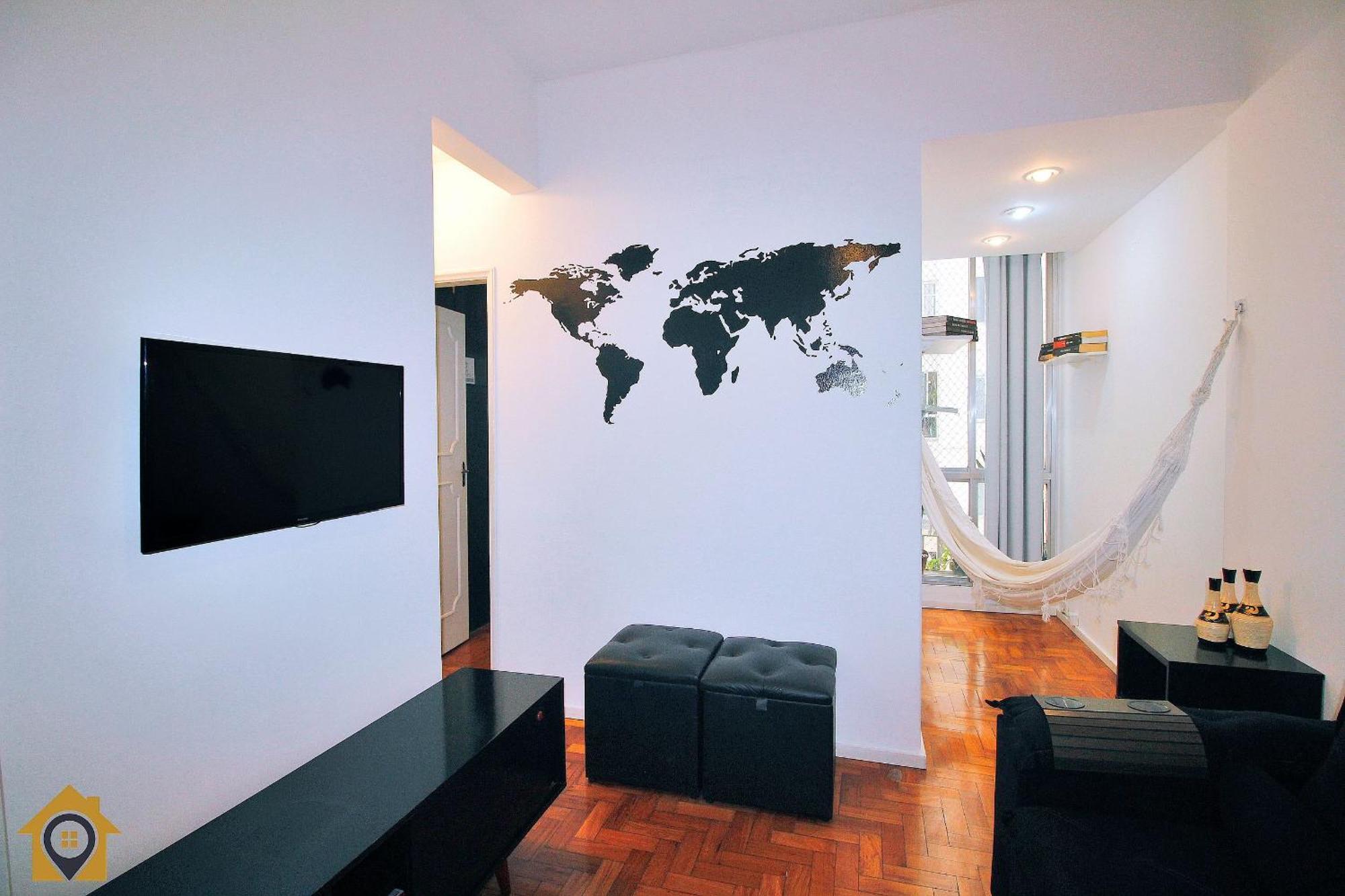 Apartamento Aconchegante De 2 Quartos P/ 4 Pessoas Rio de Janeiro Luaran gambar